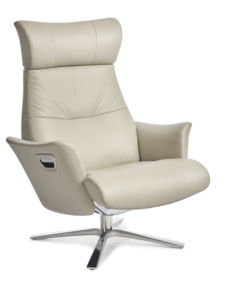 Beyoung Quattro Swivel Reclining Chair Leather
